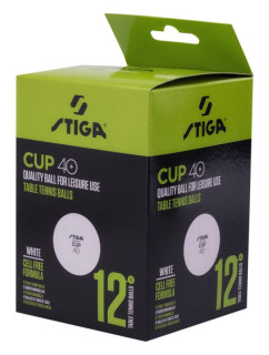 Stiga Ball Cup 12-balenie loptičiek na stolný tenis 92800591804