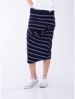 Look Made With Love Sukne 518 Patricia Navy Blue/White