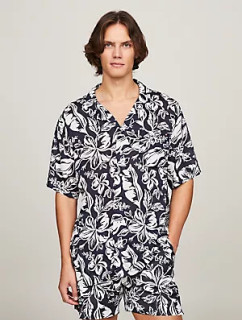 Pánske tričko BOWLING SHIRT UM0UM032270K8 - Tommy Hilfiger