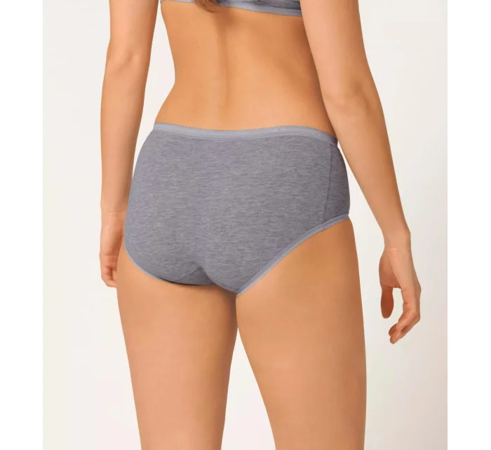 Dámske nohavičky Basic+ Midi - GREY COMBINATION - šedá M013 - SLOGGI
