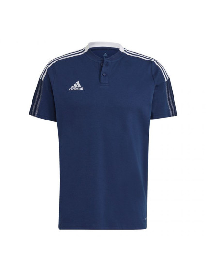 Pánske polo tričko Tiro 21 M GH4462 Tmavomodrá - Adidas