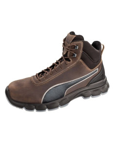 Topánky Puma Cordur Brown Mid M MLI-S14B9 dark brown