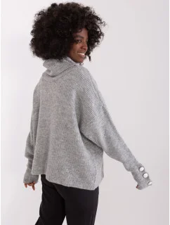 Jumper BA SW 015.01P sivá
