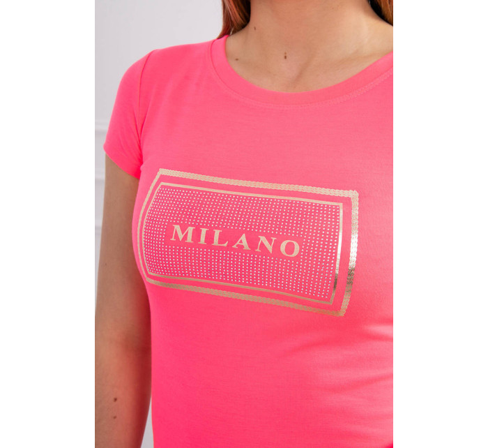 Blúzka Milano pink neon