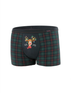 Boxerky Rudolph 3 007/63 Navy-Blue - Cornette