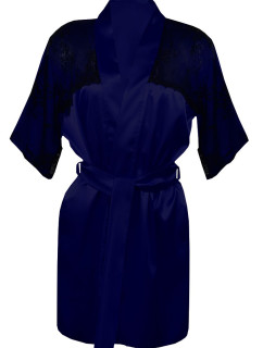 Housecoat model 18227028 Navy Blue - DKaren