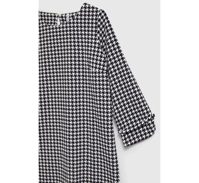 Houndstooth šaty