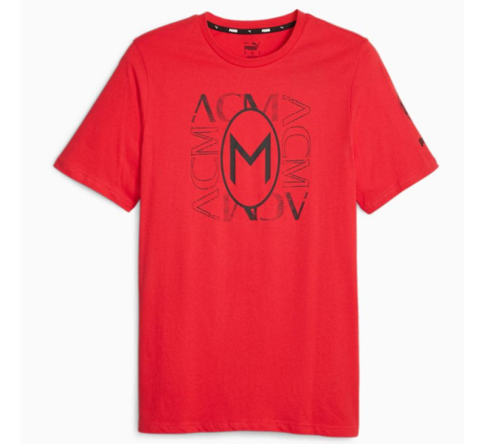 Puma AC Milan FtbCore Graphic Tee M 772314-01 tričko pánske