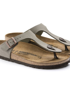 Dámské žabky Gizeh Stone  šedé model 20701320 - Birkenstock