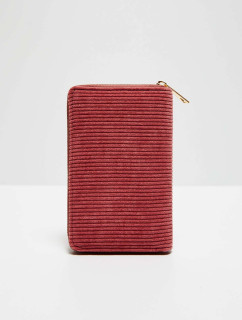 Peňaženka s textúrou - ružová