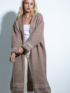 Cardigan model 20107268 Brown - Fobya