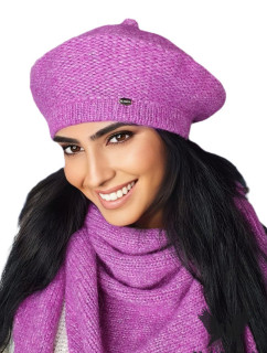 Kamea Set Beret&Scarf K.22.210.45 ružová