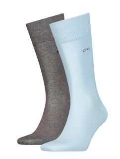 Ponožky Calvin Klein 2Pack 701218631011 Grey/Blue