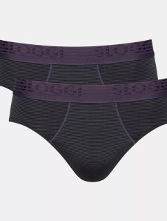 Pánske nohavičky EVER Cool Brief 2P - BLACK - čierna 0004 - SLOGGI