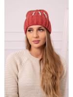 Dámská čepice Selena model 18752223 červená - K-Fashion