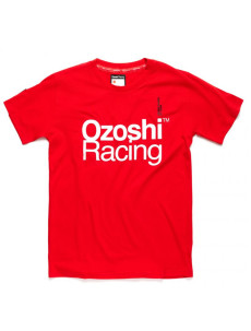 Ozoshi Satoru pánska košeľa M červená O20TSRACE006