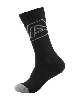 Ponožky z merino vlny ALPINE PRO PHALTE čierne
