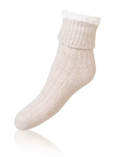 Extrémne teplé ponožky EXTRA WARM SOCKS - BELLINDA - béžová